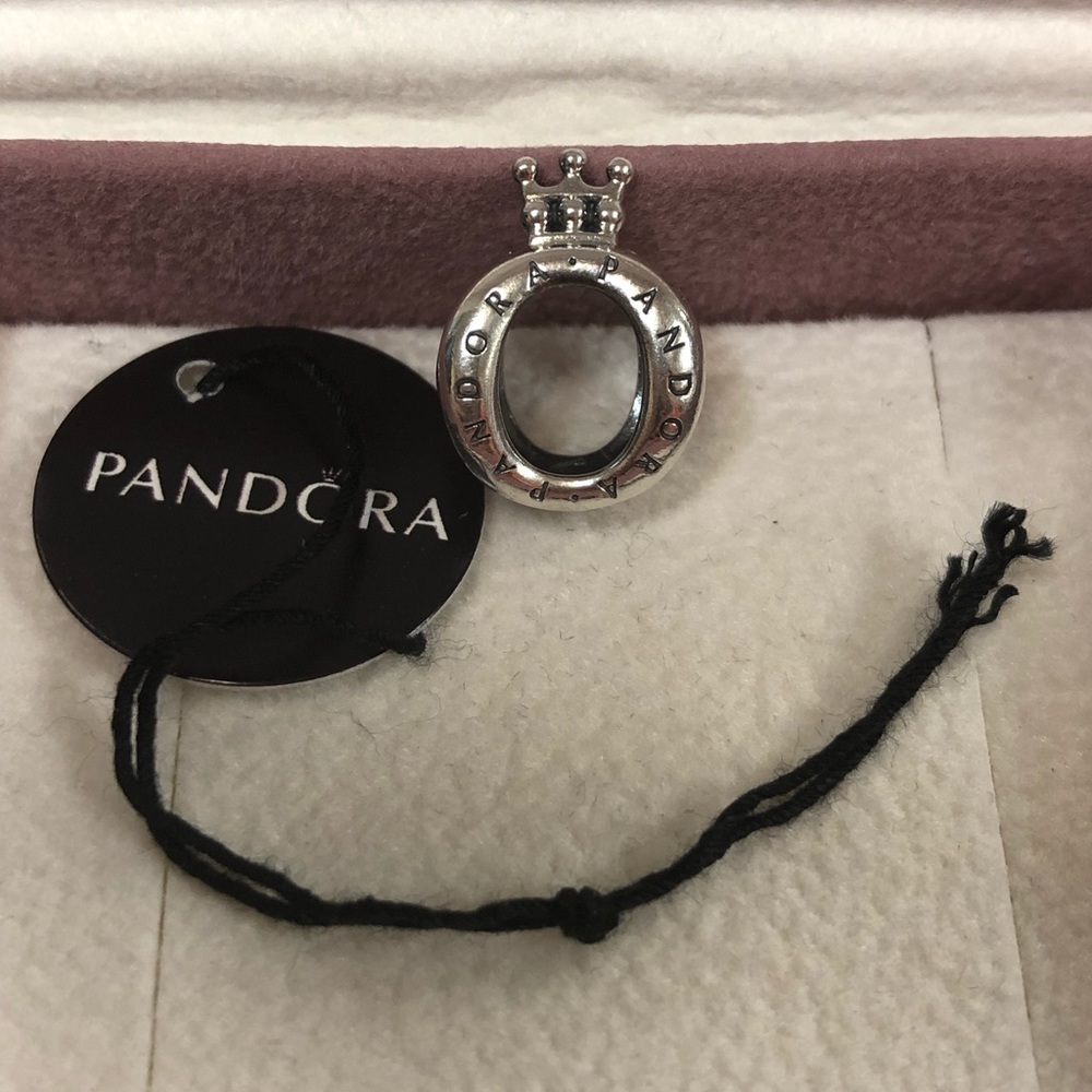 NWT Authentic Pandora Crown O Charm